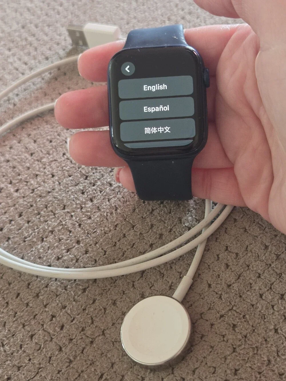 Apple Watch Series 6 44mm aluminum and ceramic case ion-x glass GPS LTE WR-50M